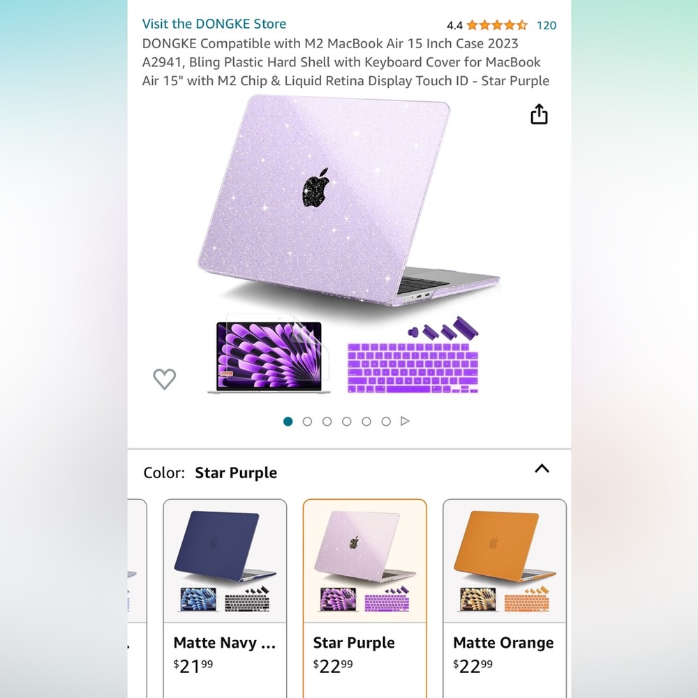 Macbook air 15 case